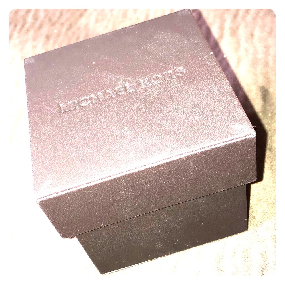Brown Michael Kors watch box